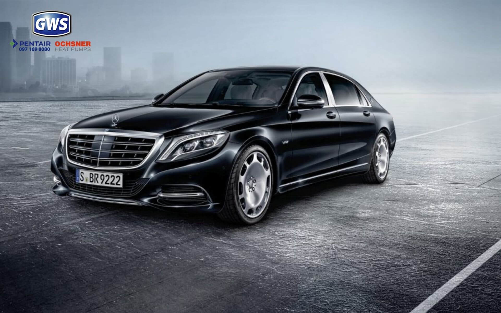 ngoại thất siêu xe Mercedes S600