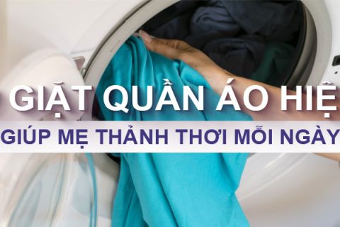 8 mẹo giặt quần áo giúp mẹ dễ dàng