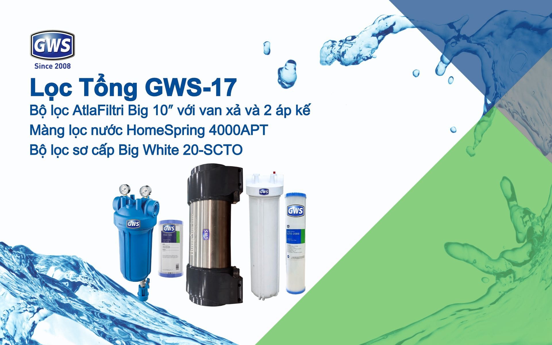 Bộ lọc tổng GWS-17